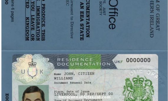 UK Fake Residence Permit